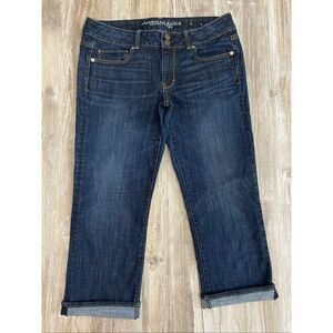 American Eagle Outfitters Indigo Ankle Jeans